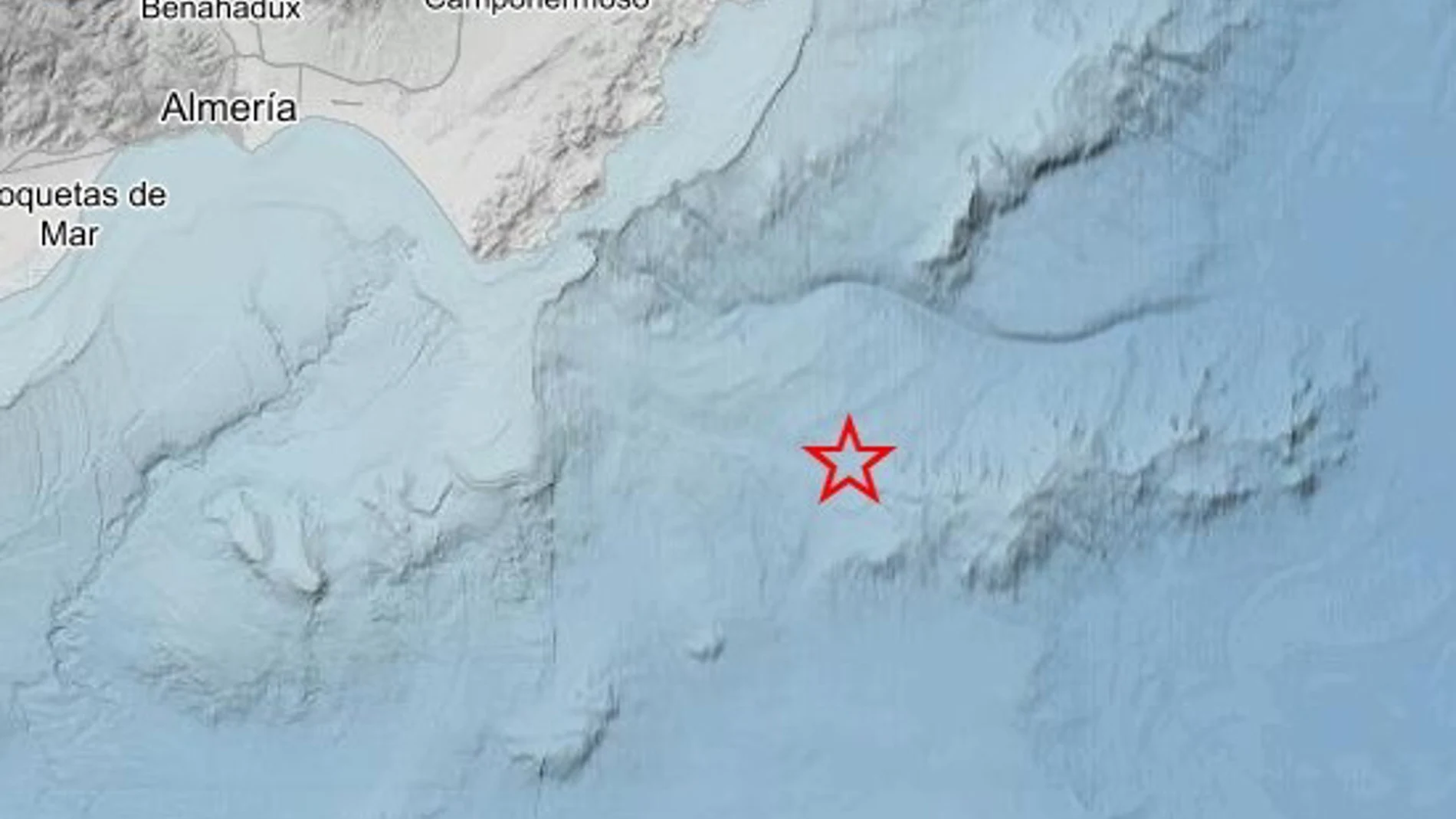 Terremoto de 5,5 registrado este lunes frente al Cabo de Palos sentido en la Región de Murcia