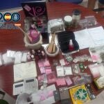 Sucesos.- Cuatro detenidos en Valencia por vender droga en una casa que tenía un laboratorio para hacer cocaína rosa