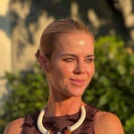 Amelia Bono con vestido de Zara.