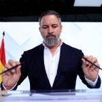 Rueda de prensa de Santiago Abascal