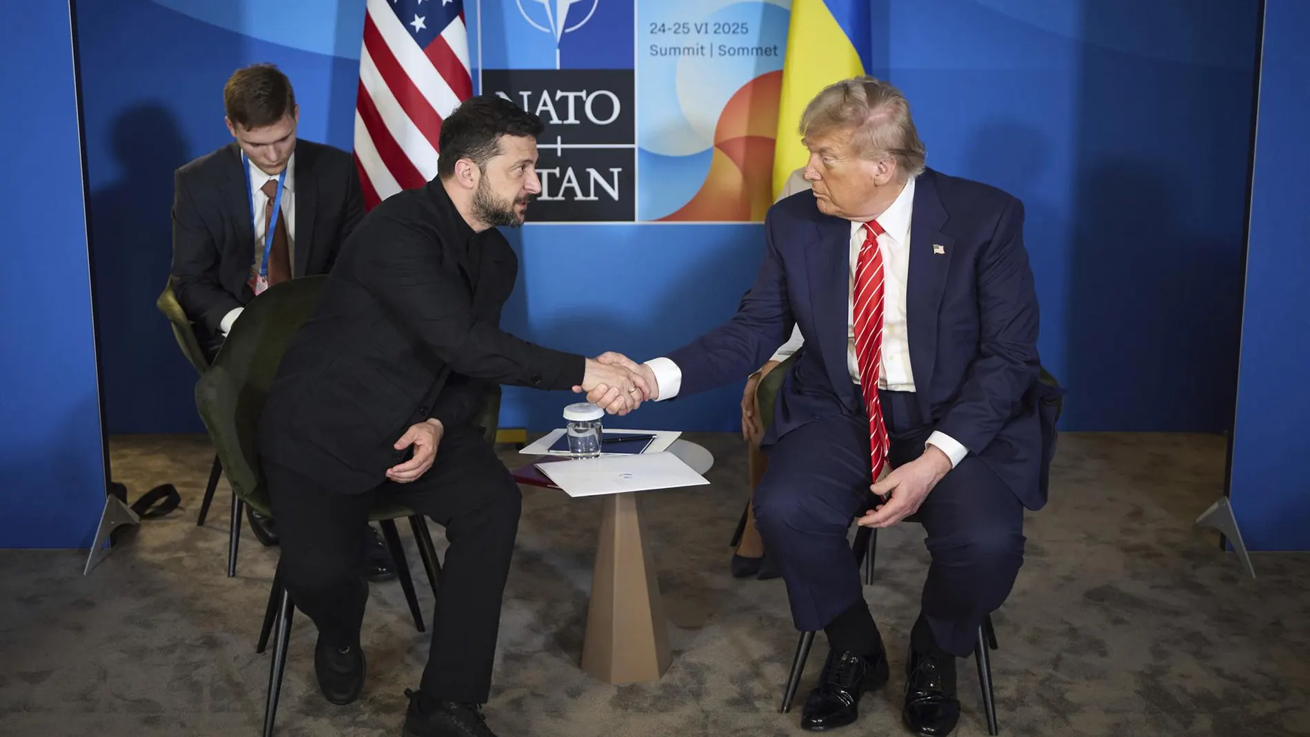 Volodimir Zelenski y Donald Trump