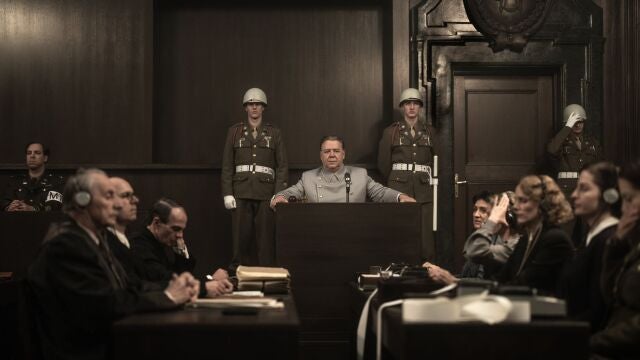 Russell Crowe como Hermann Göring en 'Nuremberg'