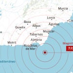 Terremoto frente al Cabo de Palos