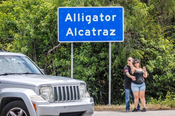 Florida's Alligator Alcatraz detention center
