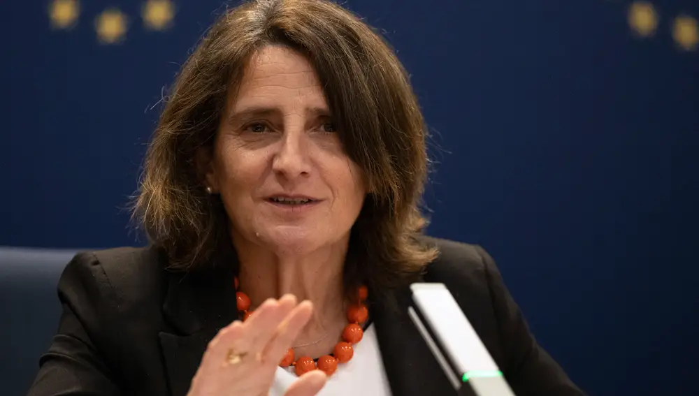 EU Commission Executive Vice President Teresa Ribera press conference in Beijing