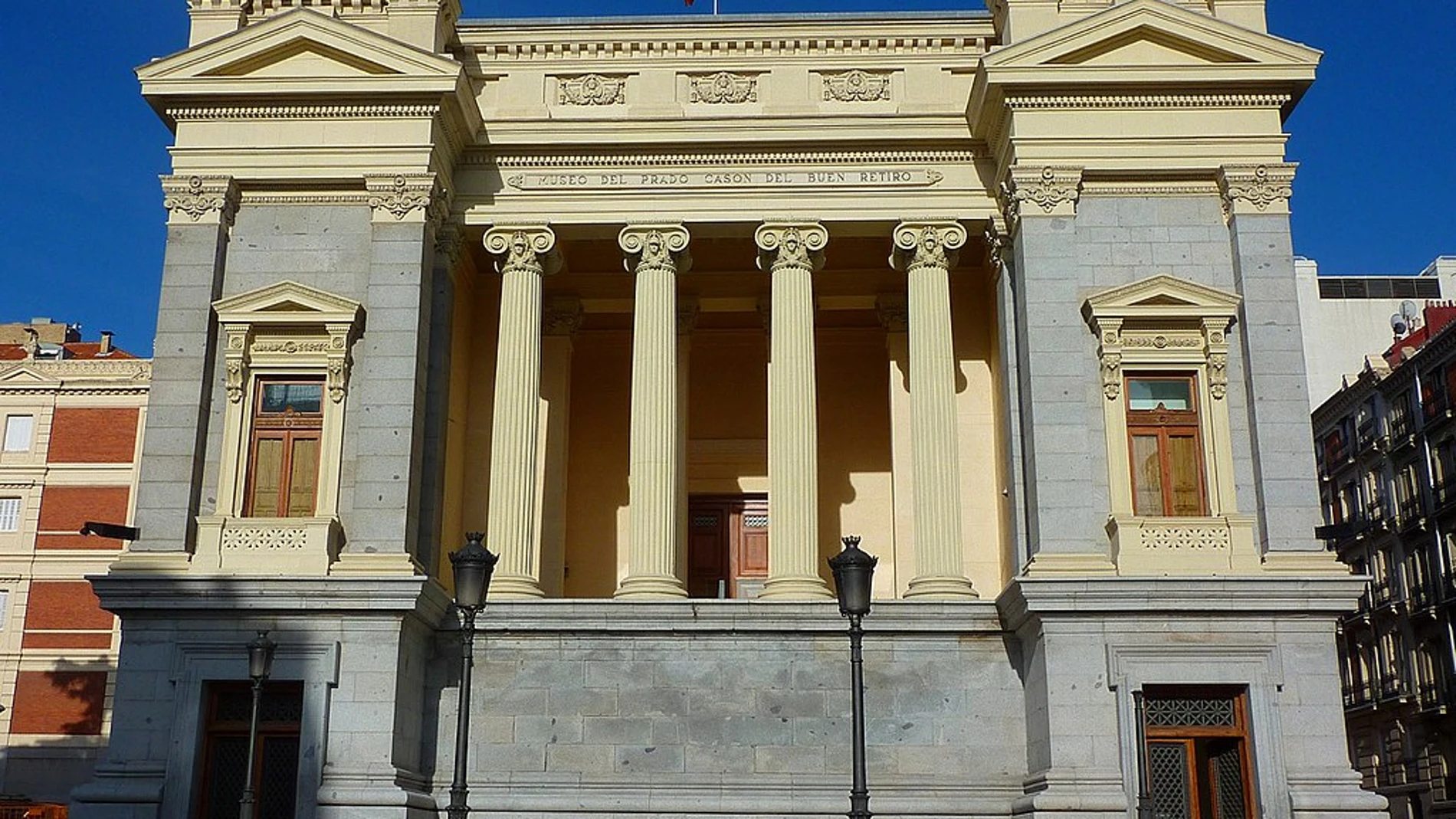El Real Gabinete de Máquinas de Madrid, origen de la investigación en España. Casón del Buen Retiro