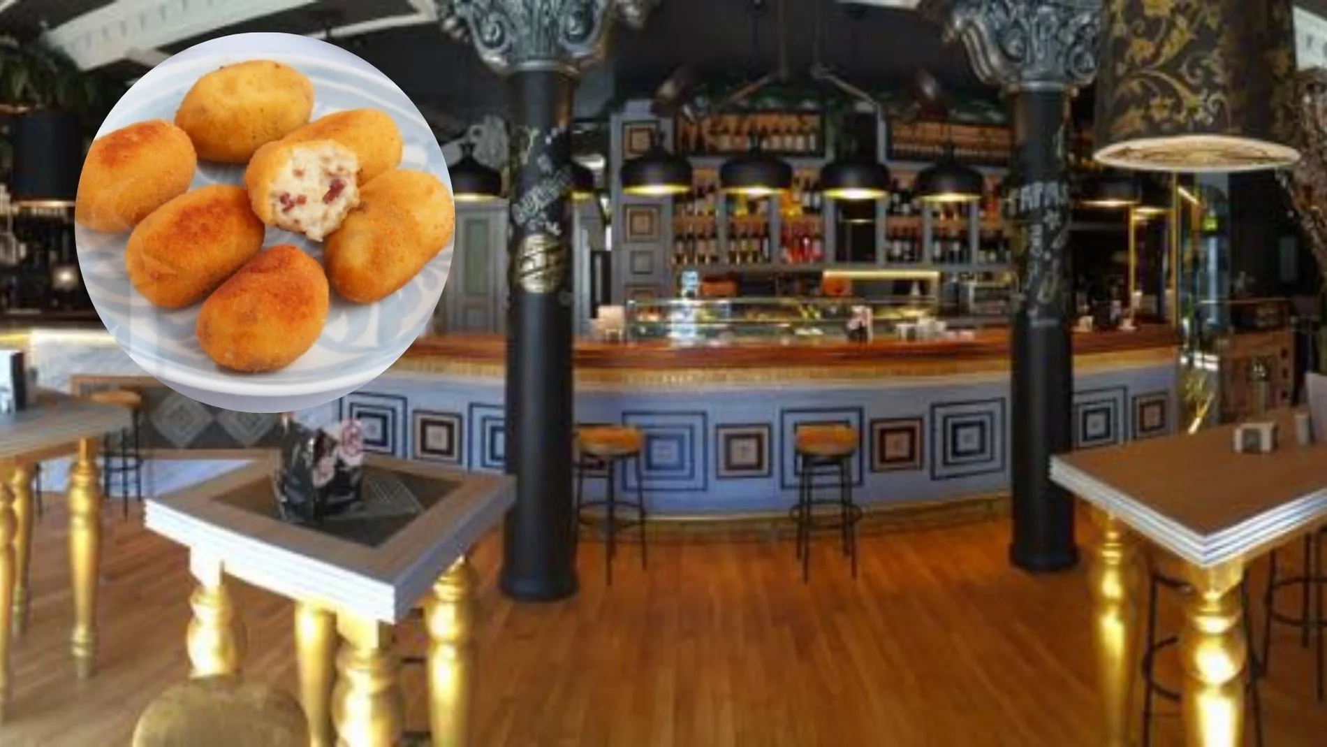 Interior de l Restaurante La Fauna Gaastro de Burgos