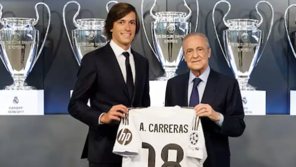 Álvaro Carreras, nuevo jugador de Real Madrid