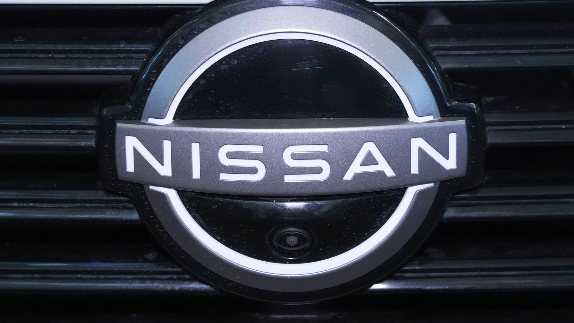 FILE - This is the Nissan logo on the grill of a 2025 Nissan Murano Platinum SUV on display at the Pittsburgh International Auto Show in Pittsburgh, Feb. 14, 2025. (AP Photo/Gene J. Puskar, File)