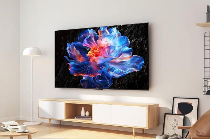 Esta Smart TV está disponible en un tamaño de hasta 75 pulgadas