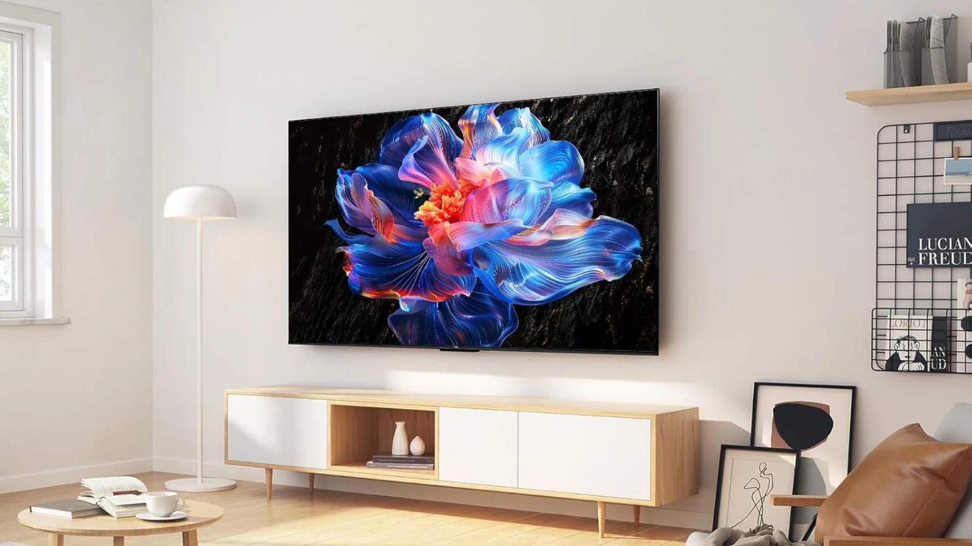 Esta Smart TV está disponible en un tamaño de hasta 75 pulgadas