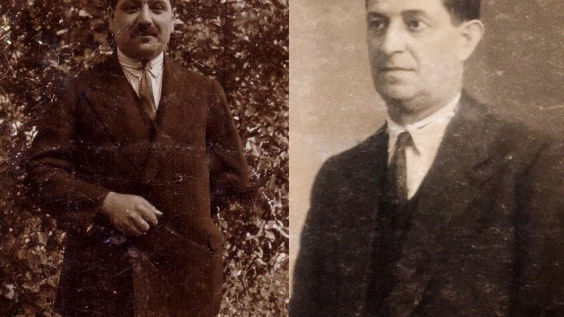 GR01. VÍZNAR (GRANADA), 15/07/2025.- Fermín Roldán García, inspector municipal de impuestos, de 41 años (i), y Francisco Ruiz Guiraum, maestro nacional y telegrafista de 58 años, son las dos últimas víctimas identificadas tras haber sido encontradas y exhumadas en el Barranco de Víznar (Granada).EFE/UGR//SOLO USO EDITORIAL/SOLO DISPONIBLE PARA ILUSTRAR LA NOTICIA QUE ACOMPAÑA (CRÉDITO OBLIGATORIO)//