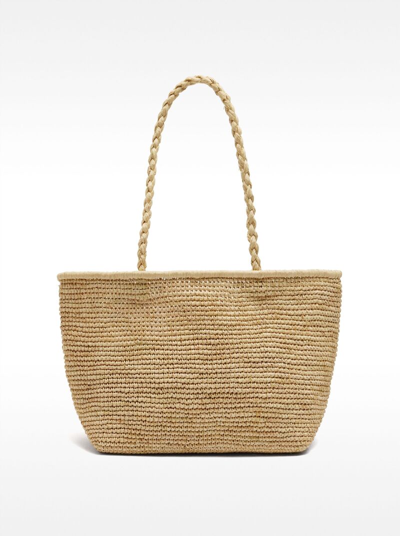 Bolso de rafia.