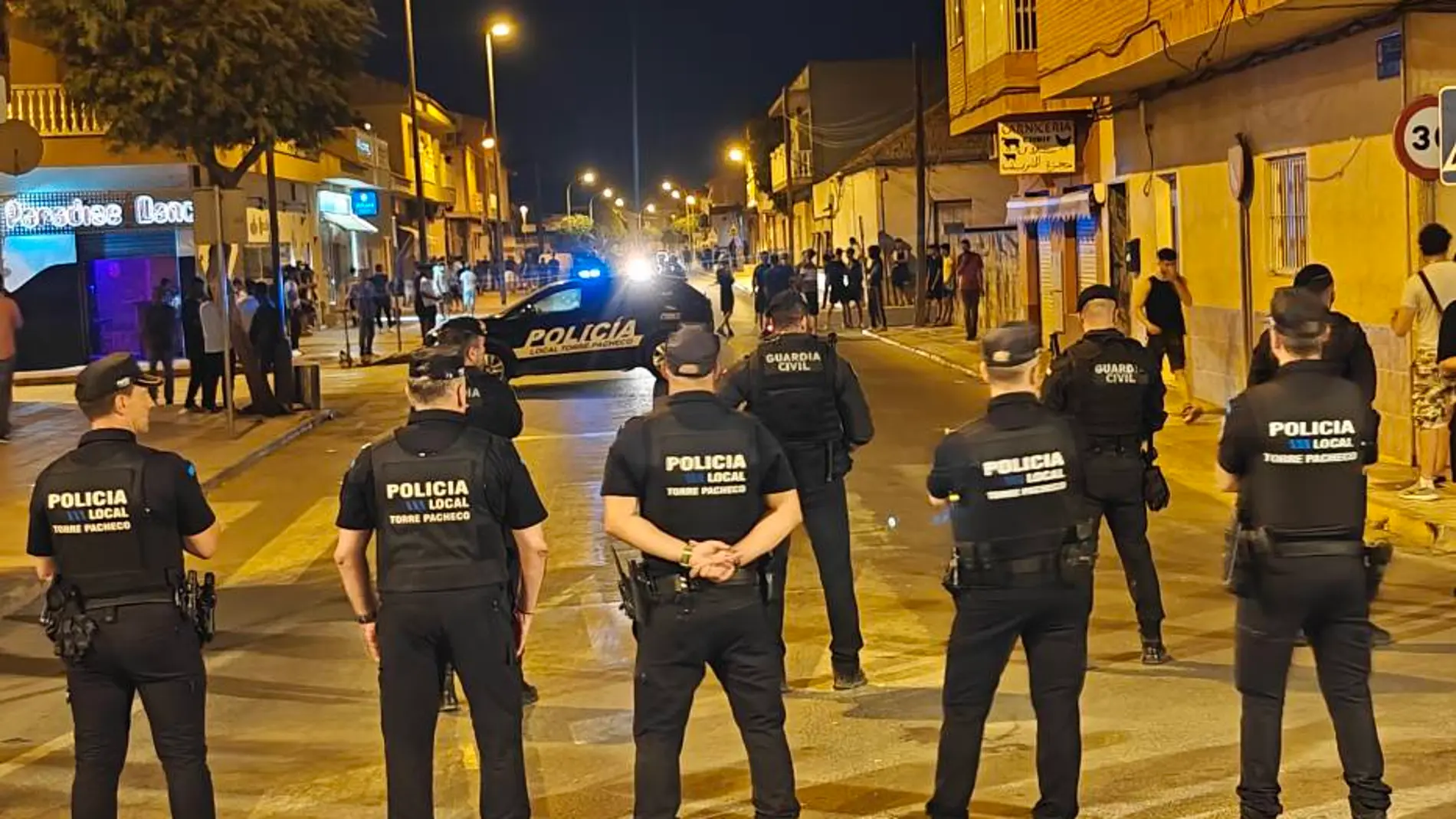 Última hora: Torre Pacheco se blinda con 130 antidisturbios por las protestas convocadas este martes