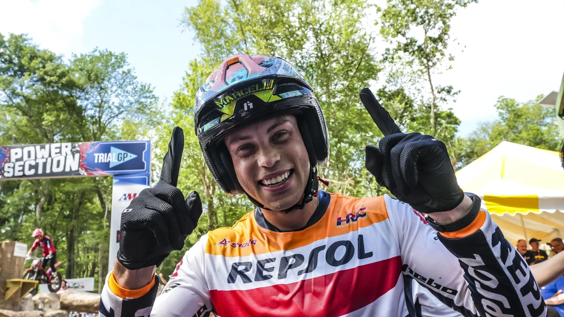 Gabriel Marcelli celebra su triunfo en Estados Unidos