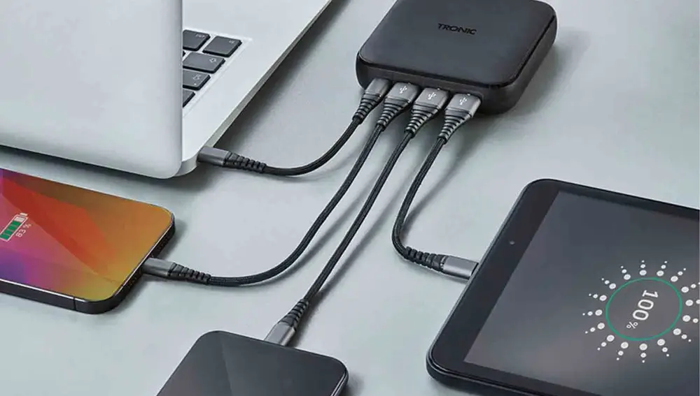 La estación de carga USB Power rinde en cualquier escenario