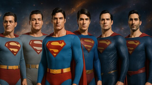Encarnaciones de los distintos "Supermán"