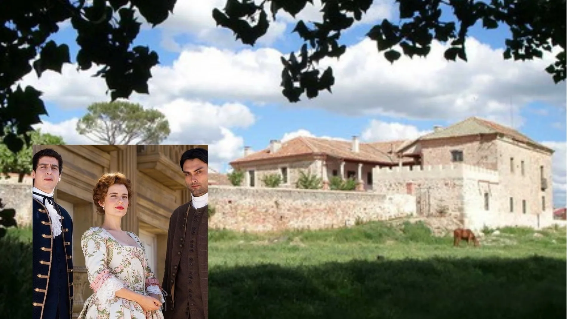 El colosal palacio donde se ha rodado la serie que arrasa en televisión "Valle Salvaje"