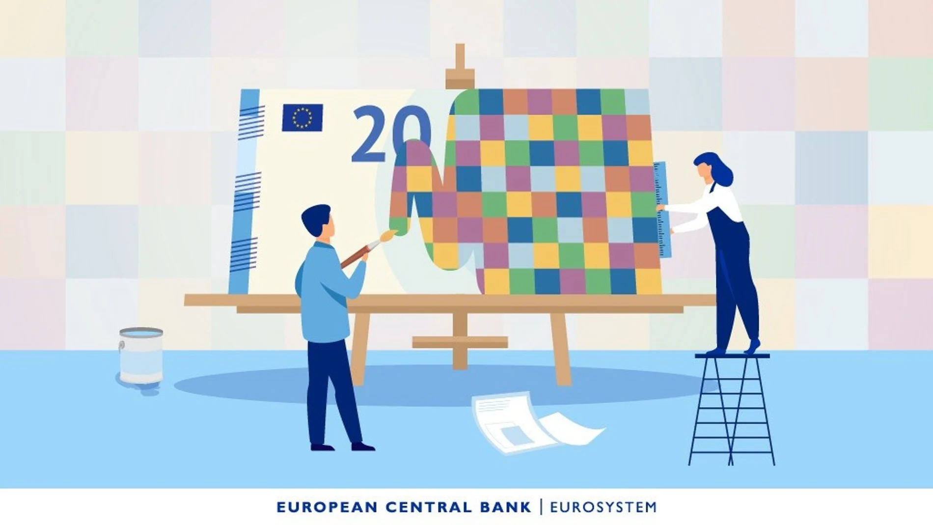 Economía.- El Banco Central Europeo (BCE) convoca un concurso público para diseñar los futuros billetes de euros