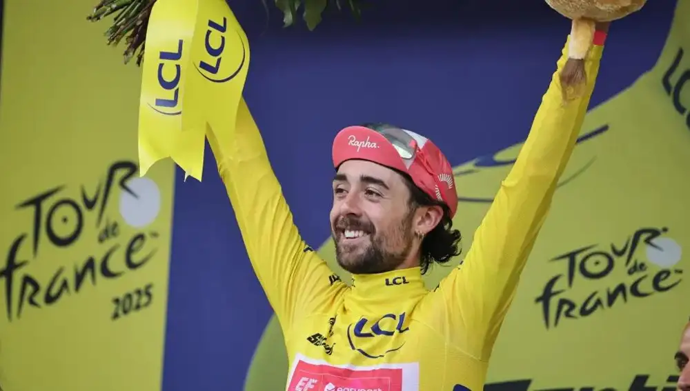 Ben Healy, nuevo líder del Tour de Francia.