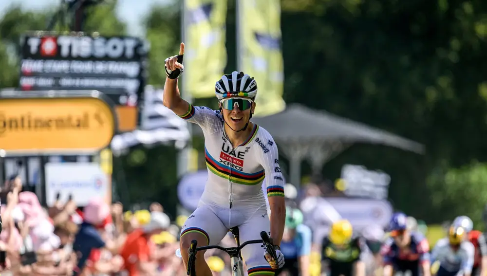 Ciclismo/Tour.- Pogacar remata en el Mur de Bretagne y recupera el amarillo del Tour