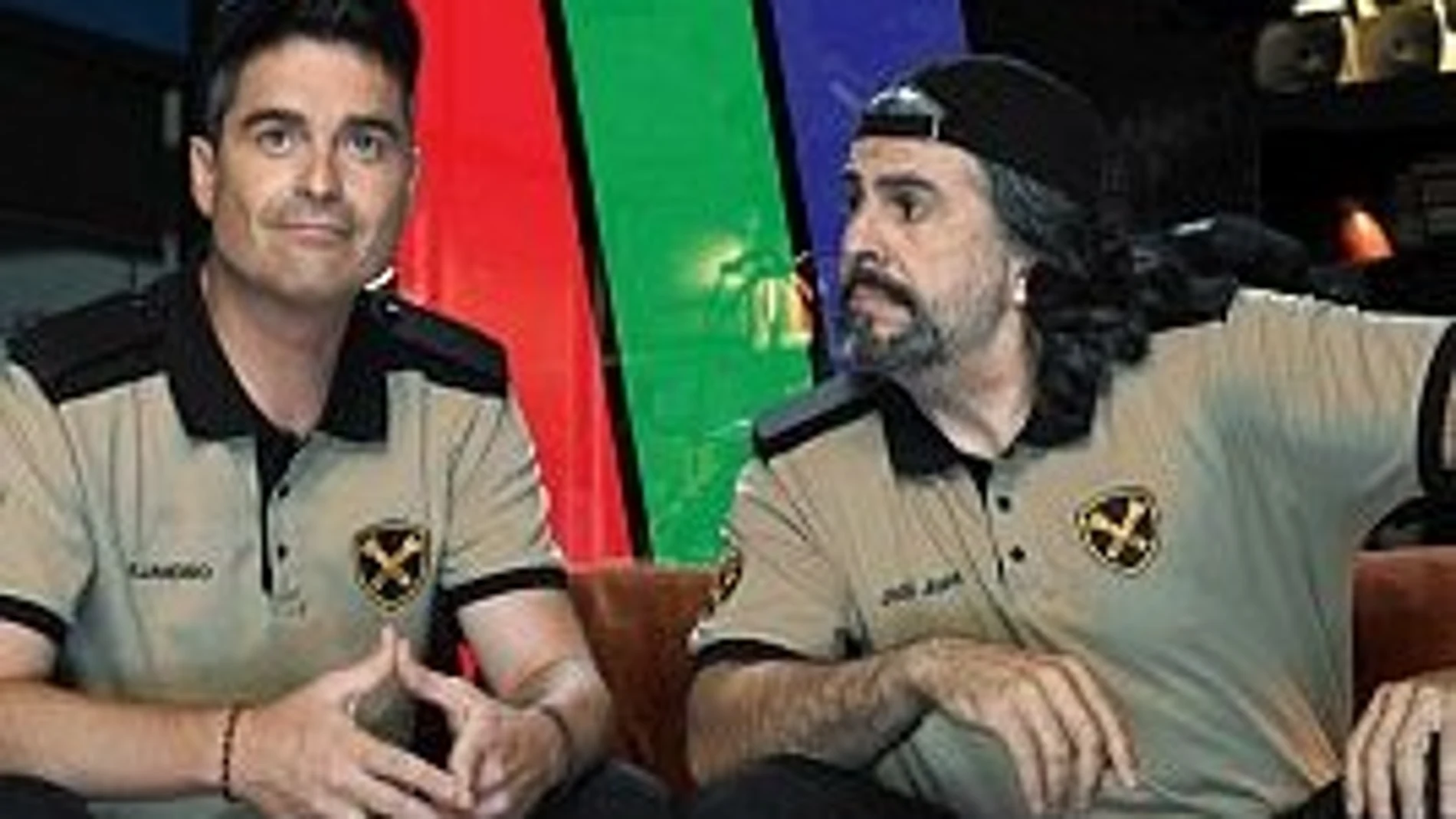 J.J Vaquero y Álex Clavero, protagonistas de 'La Garita'