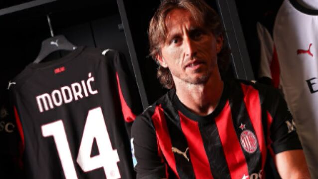 Luka Modric ya está en Milán