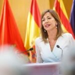 La alcaldesa de Zaragoza, Natalia Chueca, en el Debate sobre el Estado de la Ciudad.