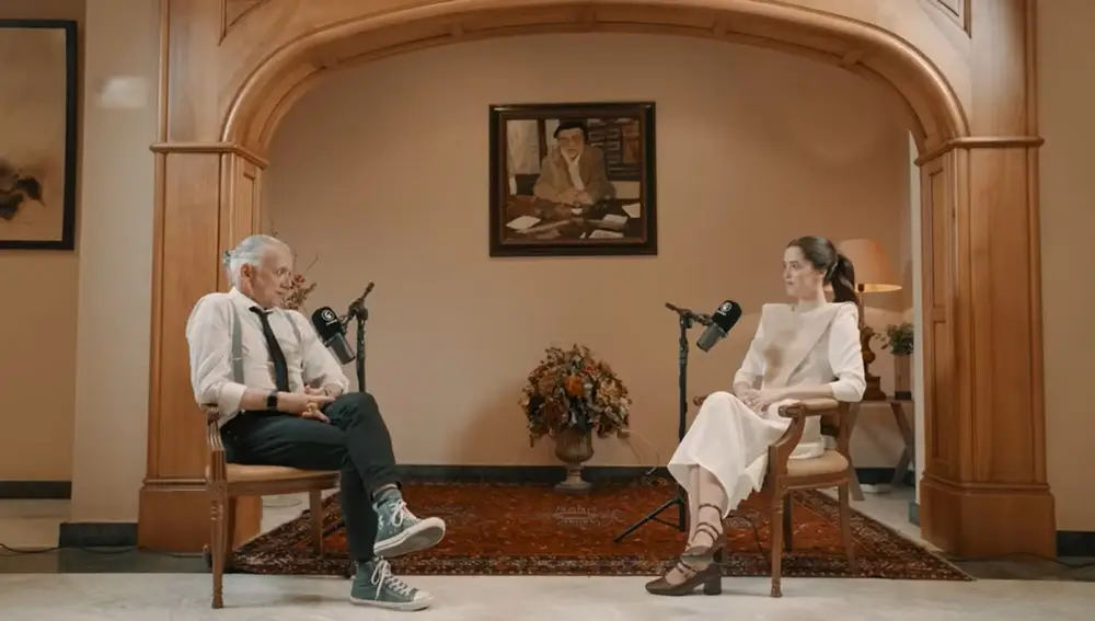 Juan Ramón Lucas e Inés de Robles