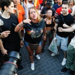 Imagen de las protestas de Torre Pachechp