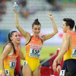 Atletismo.- Las integrantes del relevo 4x100, Quique Llopis y van Niekerk, protagonistas del Meeting de Madrid 2025