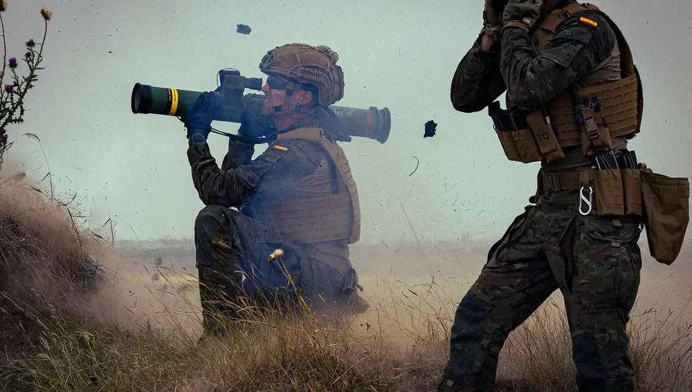 Fuerza de Infantería de Marina en acción