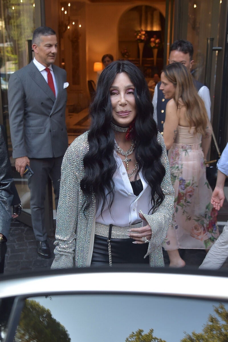 El look de Cher en Roma.
