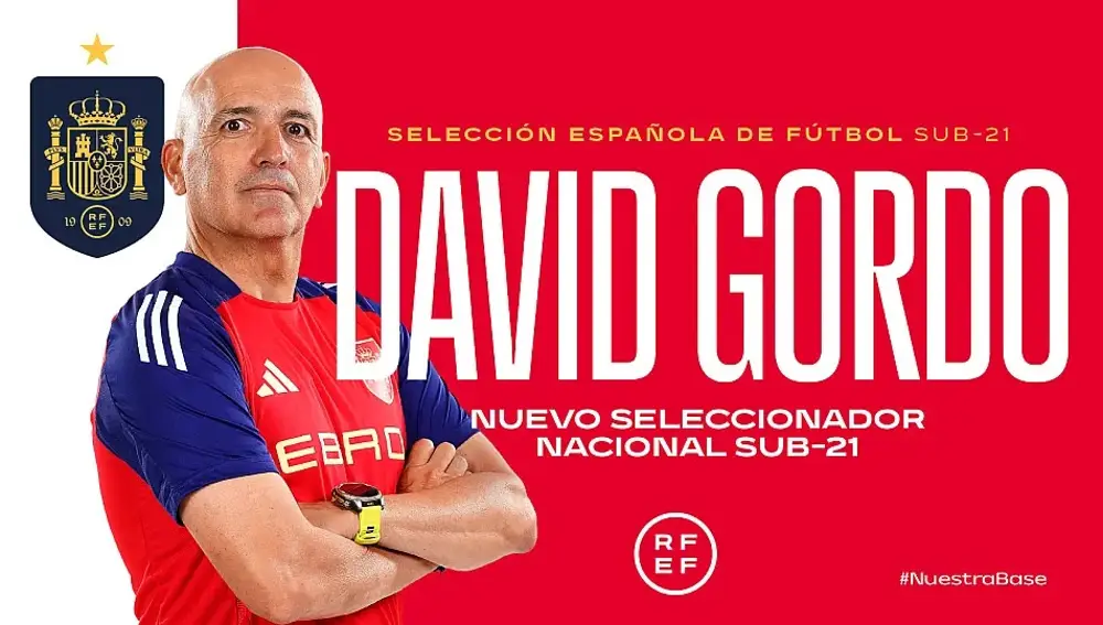 Fútbol.- David Gordo, nuevo seleccionador sub-21