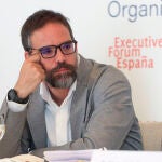 El presidente de Renfe, Álvaro Fernández Heredia durante un desayuno informativo