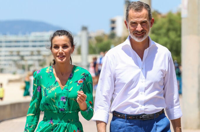 Los Reyes Felipe y Letizia en una imagen de archivo