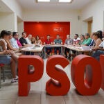 Reunión de trabajo del PSOE en León
