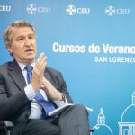 MURCIA.-Feijóo defiende "mejorar" las leyes: "Un inmigrante irregular que delinque tiene que ser deportado de forma inmediata"
