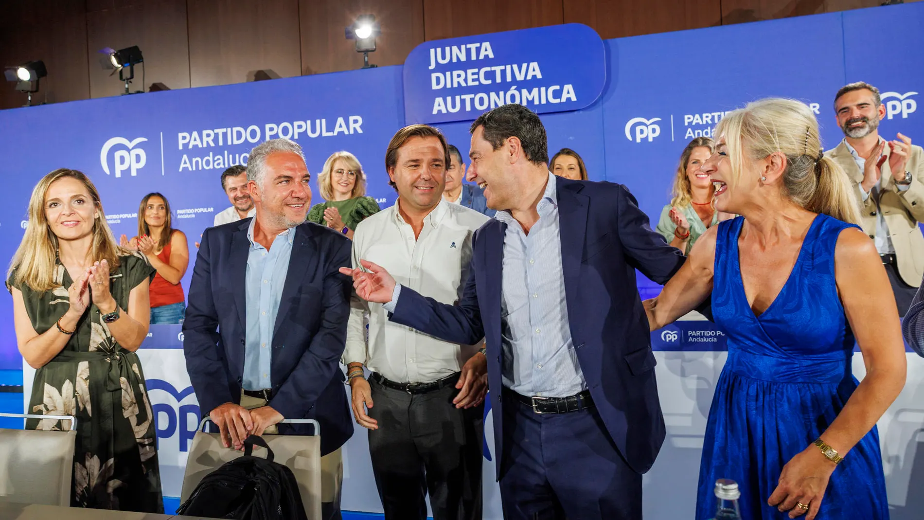 Juanma Moreno, ante su Junta Directiva: "El cuento del progresismo se ha acabado"
