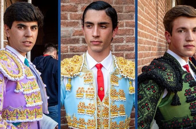 Tres jóvenes promesas a examen esta noche en Las Ventas