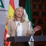 La consejera de Salud y Consumo, Rocío  Hernández