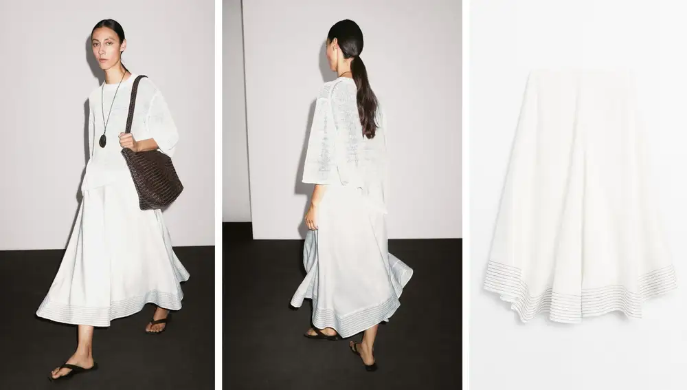 Falda blanca (79,95€)