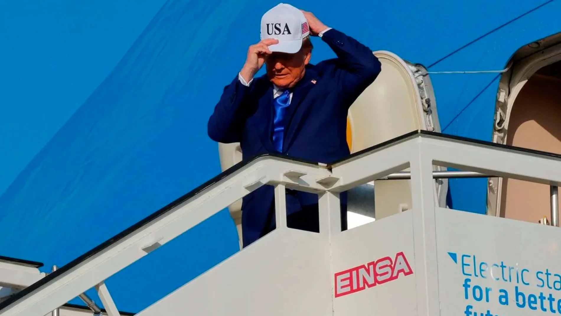 El presidente Donald Trump hace famosa a una conocida marca española de aviación sin quererlo