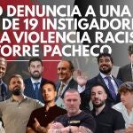Acción Contra el Odio denuncia ante la Audiencia Nacional a una red de 19 "instigadores de la violencia racista" en Torre Pacheco.
