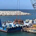 Restos del Faro de Alejandría extraídos del mar Mediterráneo
