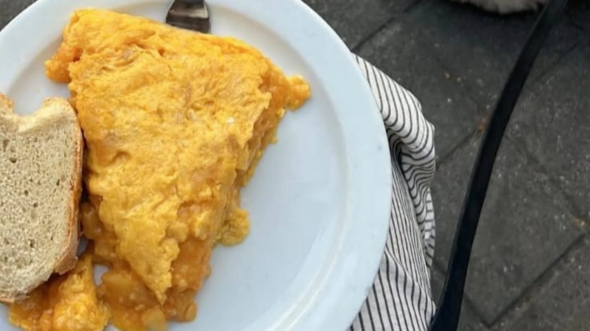 Pincho de tortilla.