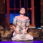 Melani García en la final de "Tu cara me suena"