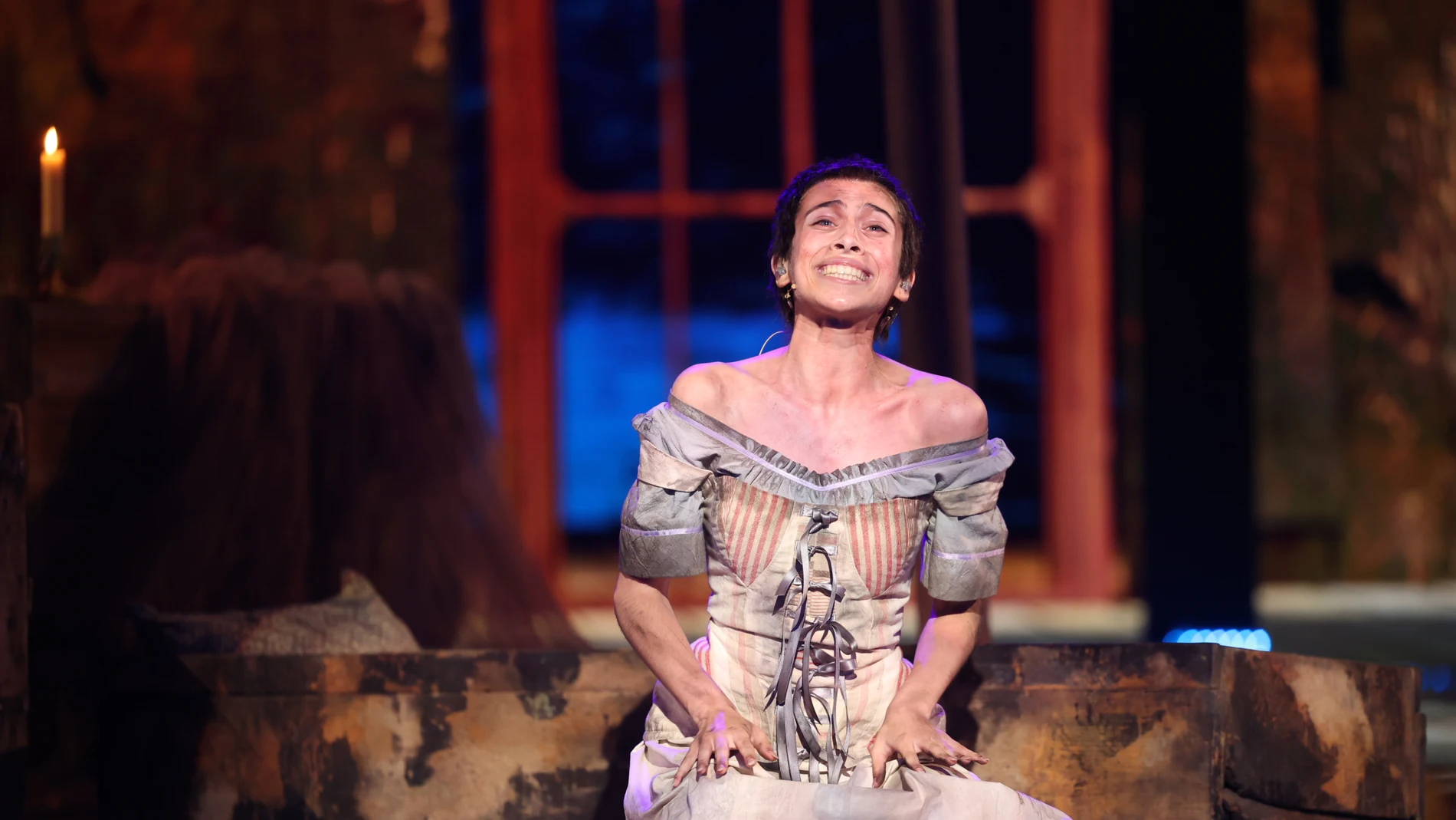 Melani García en la final de "Tu cara me suena"
