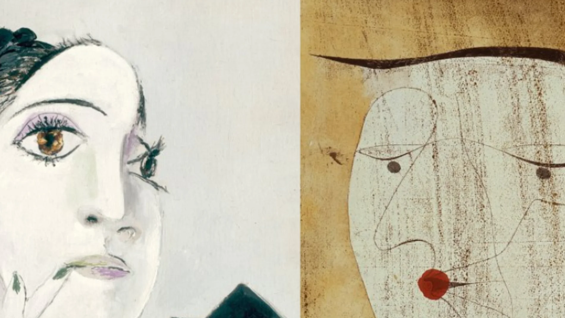 Retratos de Picasso y Klee