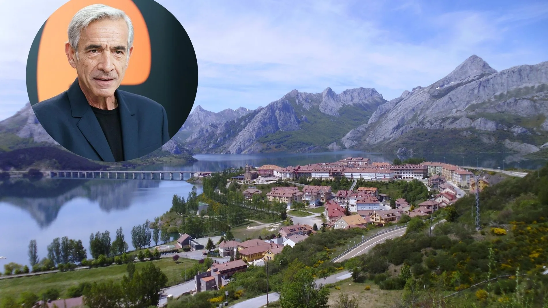 Panorámica de Riaño donde nació Imanol Arias